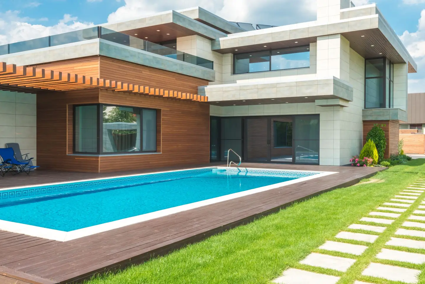 Swimming pool built in Croudace Bay, NSW